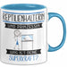Reptilienhalterin Und Prinzessin Tasse Geschenk Für Eine Reptilienhalterin Geburtstag Was Ist Deine Superkraft Blau Trendation