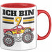 9. Geburtstag Geschenk Tasse Becher Jungs Trucks Geburtstagsgeschenk Ich Bin 9 Rot Trendation