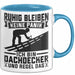Dachdecker Tasse Geschenk Ruhig Bleiben Ich Bin Dachdecker Und Regel Das Geschenkidee Blau Trendation