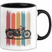 Retro Motorrad Tasse Geschenk Lustige Geschenkidee Spruch Trendation