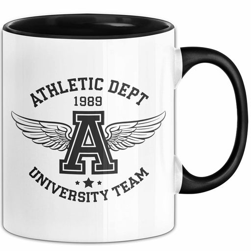 Sportabteilung Universitätsmannschaft Tasse Geschenk Lustige Geschenkidee Spruch Trendation
