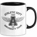 Sportabteilung Universitätsmannschaft Tasse Geschenk Lustige Geschenkidee Spruch Trendation