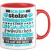 Schwiegertochter Tasse Geschenk Spruch Ich Bin Stolze Schwiegertochter Becher Rot Trendation