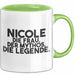 Nicole Tasse Nicole – Die Frau. Der Mythos. Die Legende. Geschenk Grün Trendation