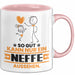 Neffe Geschenk Tasse So Gut Kann Nur Ein Neffe Aussehen Geschenkidee Kaffee-Becher Rosa Trendation