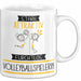 Volleyballspielerin Tasse Geschenk Becher Stark Attraktiv Furchtlos Volleyballspielerin Lustige Geschenkidee Weiß Trendation