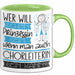 Chorleiterin Tasse Geschenk Spruch Wer Will Schon Prinzessin Sein Wenn Man Auch Chorleiterin Sein Kann Grün Trendation