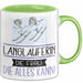Langläuferin Geschenk Tasse Becher Die Frau Die Allen Kann Geschenkidee für eine Langläuferin Lustig Grün Trendation