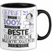 Beste Elektronische Musikproduzentin Der Welt Tasse Geschenk für Eine Elektronische Musikproduzentin Geprüft Und Sicher Geschenkidee Geburtstag Weihnachten Trendation