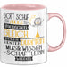Musikwissenschaftlerin Geschenk Becher Tasse Gott Schuf Alle Menschen Gleich Nur Die Besten Durfeten Musikwissenschaftlerin Werden Geschenkidee Lustig Rosa Trendation
