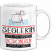 Seglerin Weil Es Keinen Schöneren Beruf Gibt Tasse Geschenk für Eine Seglerin Lustig Weiß Trendation