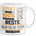 Beste Musiktheoretikerin Der Welt Tasse Geschenk für Eine Musiktheoretikerin Geprüft Und Sicher Geschenkidee Geburtstag Weihnachten Weiß Trendation