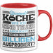 Köche Tasse Geschenk Lustiger Spruch Über Teure Köche Humor Rot Trendation