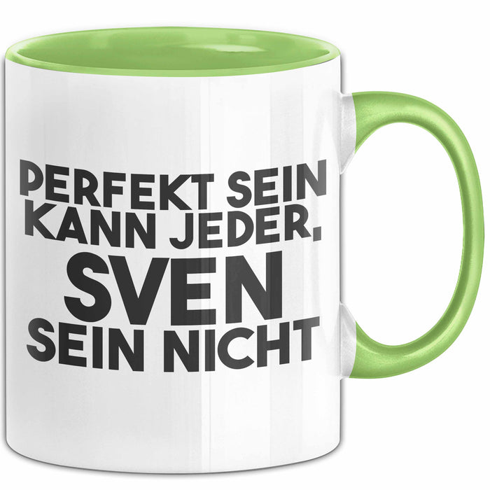 Sven Tasse Perfekt Sein Kann Jeder, Sven Sein Nicht Geschenk