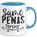 Verheirattet Tasse Geschenk Same Penis Forever Geschenk Braut Blau Trendation
