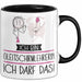 Geschenk für Gleitschirmlehrerin Tasse Lustige Geschenkidee Geburtstag Ich Bin Gleitschirmlehrerin Ich Darf Das Trendation