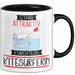 Kitesurferin Tasse Geschenk Becher Stark Attraktiv Furchtlos Kitesurferin Lustige Geschenkidee Trendation