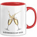 Schüler Abschluss Tasse Geschenk Lustige Geschenkidee Spruch Glückwunsch Auf Dich Rot Trendation