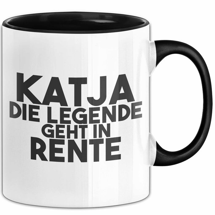 Katja Tasse Katja – Die Legende Geht In Rente Geschenk