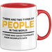 Computerprogrammierer Softwareingenieur Tasse Geschenk Lustige Geschenkidee Spruch Es Gibt Zwei Arten Von Menschen Auf Dieser Welt Rot Trendation