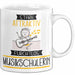 Musikschülerin Tasse Geschenk Becher Stark Attraktiv Furchtlos Musikschülerin Lustige Geschenkidee Weiß Trendation