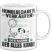 Hundebedarfsverkäufer Tasse Geschenk für Hundebedarfsverkäufer Der Mann Der Alles Kann Geschenkidee zum Geburtstag Weiß Trendation