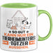 Tierheimunterstützer Geschenk Tasse So Gut Kann Nur Ein Tierheimunterstützer Aussehen Geschenkidee Kaffee-Becher Grün Trendation
