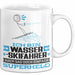 Wasserskifahrer Geschenk Tasse Ich Bin Wasserskifahrer Aber Sag Doch Einfach Superheld Lustige Geschenkdiee für Wasserskifahrer Kaffee-Becher Weiß Trendation