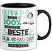 Beste Drum-and-Bass-DJane Der Welt Tasse Geschenk für Eine Drum-and-Bass-DJane Geprüft Und Sicher Geschenkidee Geburtstag Weihnachten Trendation
