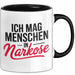 Krankenschwester Pflege Betreuung Tasse Geschenk Lustige Geschenkidee Spruch Ich Mag Menschen In Narkose Trendation