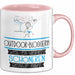 Outdoor-Bloggerin Weil Es Keinen Schöneren Beruf Gibt Tasse Geschenk für Eine Outdoor-Bloggerin Lustig Rosa Trendation