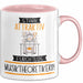 Musiktheoretikerin Tasse Geschenk Becher Stark Attraktiv Furchtlos Musiktheoretikerin Lustige Geschenkidee Rosa Trendation