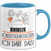 Geschenk für Konzertveranstalterin Tasse Lustige Geschenkidee Geburtstag Ich Bin Konzertveranstalterin Ich Darf Das Blau Trendation
