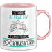 Rockmusikerin Tasse Geschenk Becher Stark Attraktiv Furchtlos Rockmusikerin Lustige Geschenkidee Rosa Trendation