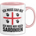 Sardinien Tasse Geschenk Italien Ich Muss Gar Nix Ich Muss Nur Nach Sardienien Urlaub Becher Rosa Trendation