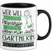 Gärtnerin Tasse Geschenk Spruch Wer Will Schon Prinzessin Sein Wenn Man Auch Gärtnerin Sein Kann Trendation