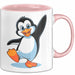 Pinguin Tier Tasse Geschenk Lustige Geschenkidee Spruch Rosa Trendation