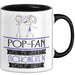 Pop-Fan Weil Es Keinen Schöneren Beruf Gibt Tasse Geschenk für Eine Pop-Fan Lustig Trendation