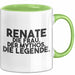 Renate Tasse Renate – Die Frau. Der Mythos. Die Legende. Geschenk Grün Trendation