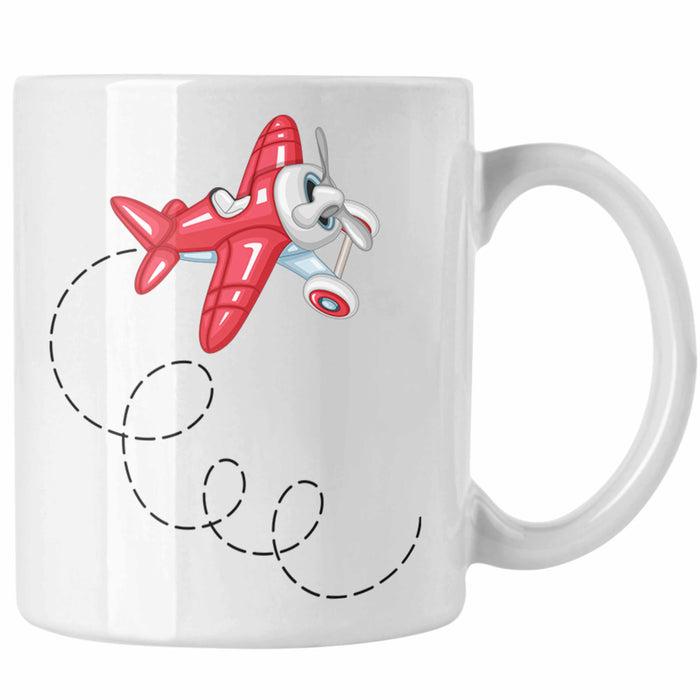 Segelflieger Tasse Geschenk Segelflieger Weiß Trendation