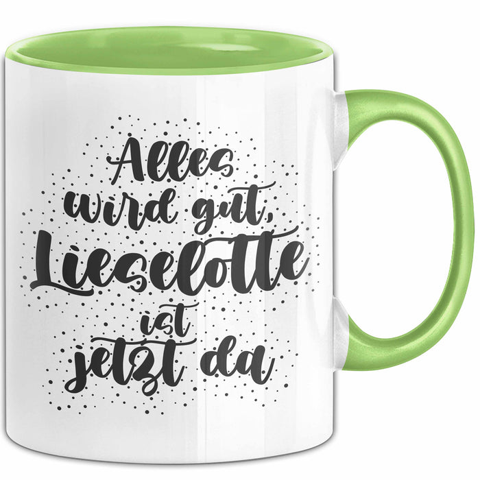 Lieselotte Tasse Alles Wird Gut, Lieselotte Ist Jetzt Da Geschenk
