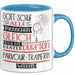 Parkour-Trainerin Geschenk Becher Tasse Gott Schuf Alle Menschen Gleich Nur Die Besten Durfeten Parkour-Trainerin Werden Geschenkidee Lustig Blau Trendation