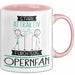 Opernfan Tasse Geschenk Becher Stark Attraktiv Furchtlos Opernfan Lustige Geschenkidee Rosa Trendation