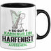 Harfenist Geschenk Tasse So Gut Kann Nur Ein Harfenist Aussehen Geschenkidee Kaffee-Becher Schwarz Trendation