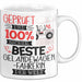 Beste Geländewagenfahrerin Der Welt Tasse Geschenk für Eine Geländewagenfahrerin Geprüft Und Sicher Geschenkidee Geburtstag Weihnachten Weiß Trendation