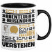 Abenteuerreisender Geschenk Kaffee-Tasse Geschenkidee für Abenteuerreisender Ich Bin Abenteuerreisender Ich Kann Es Dir Erklären Jedoch Nicht Für Dich Verstehen Spruch Lustig Schwarz Trendation