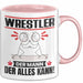 Wrestler Tasse Geschenk für Wrestler Der Mann Der Alles Kann Geschenkidee zum Geburtstag Rosa Trendation