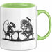 Alien vs. Predator Tasse Geschenk Lustige Geschenkidee Grün Trendation