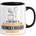 Hundefrisör Geschenk Tasse So Gut Kann Nur Ein Hundefrisör Aussehen Geschenkidee Kaffee-Becher Schwarz Trendation