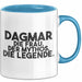 Dagmar Tasse Dagmar – Die Frau. Der Mythos. Die Legende. Geschenk Blau Trendation
